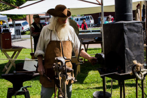 blacksmithing demonstrations