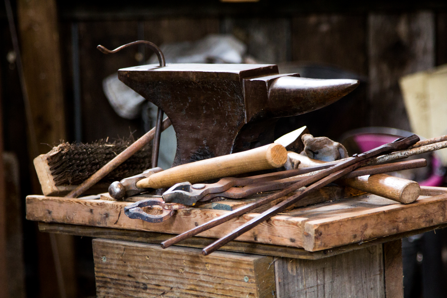 blacksmithing class in Tennessee